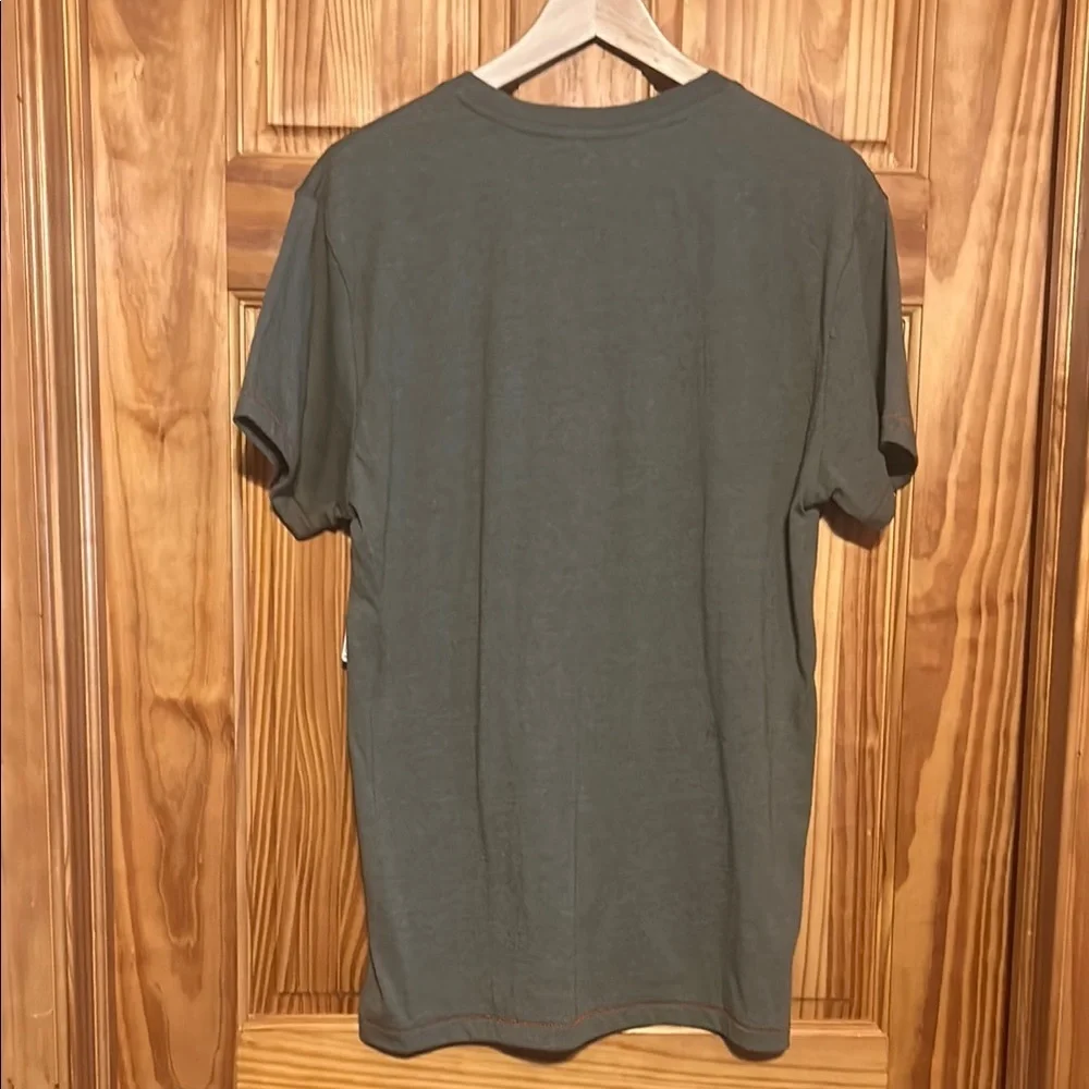 Coca Cola Men's Green Tee with Red Logo - Picture 6 of 6